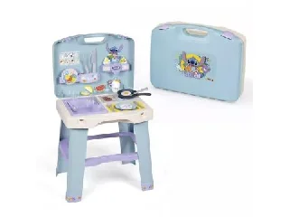 Smoby: Stitch összecsukható kiskonyha 20 kiegészítővel