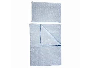 Soffi Baby ágynemû szett 2 részes 135x90 - 40x60cm apró csillag mintás kék