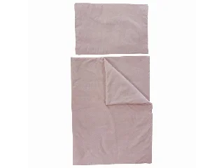 Soffi Baby ágynemû szett 2 részes 135x90 - 40x60cm apró csillag mintás rózsaszín