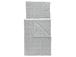 Soffi Baby ágynemû szett 2 részes 135x90 - 40x60cm Csillagok fehér