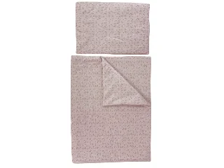 Soffi Baby ágynemû szett 2 részes 135x90 - 40x60cm Csillagok rózsaszín