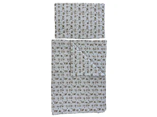 Soffi Baby ágynemû szett 2 részes 135x90 - 40x60cm Hód fehér