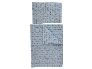 Soffi Baby ágynemû szett 2 részes 135x90 - 40x60cm Hód kék