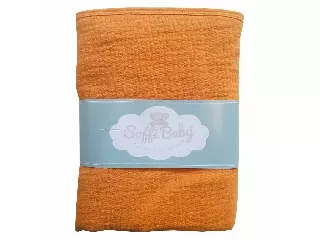 Soffi Baby takaró muszlin dupla mustár 70x90cm