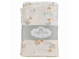 Soffi Baby takaró pamut dupla libás 80x100cm