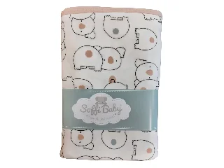 Soffi Baby takaró pamut dupla vajszín koala 80x100cm