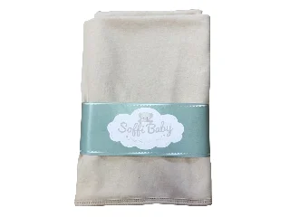 Soffi Baby takaró pamut dupla világosszürke 80x100cm