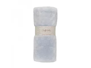 Soffi Baby takaró plüss dupla kék 75x100cm