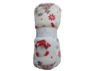 Soffi Baby takaró plüss dupla Vajszín Manós 75x100cm