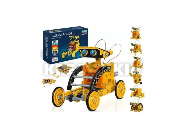 Solar robot 12 az 1-ben, építs és tanulj!