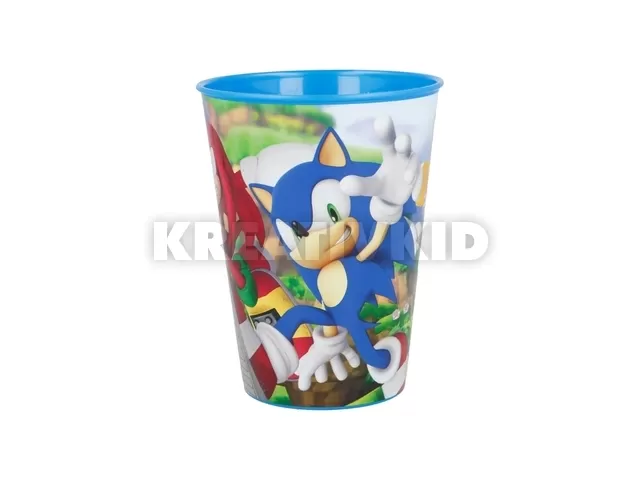 Sonic: Műanyag pohár - 260 ml