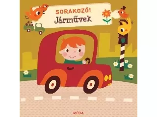 Sorakozó! - Járművek puzzlekönyv