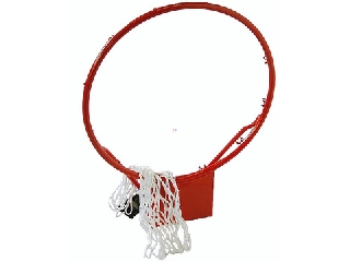 Spartan: Kosárlabda gyűrű hálóval 45 cm-es, 16 mm -es fémből