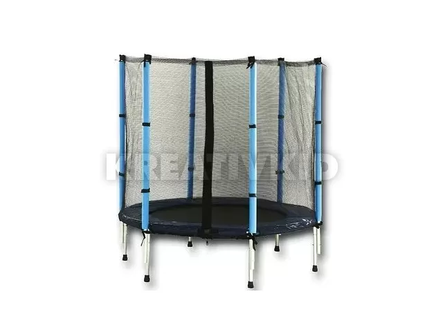Spartan: Trambulin védőhálóval - 140 cm