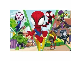 Spidey és a csapat - 2az 1-ben 24 db-os puzzle