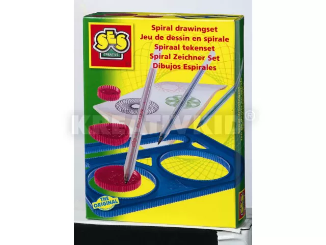 Spirál rajzoló szett