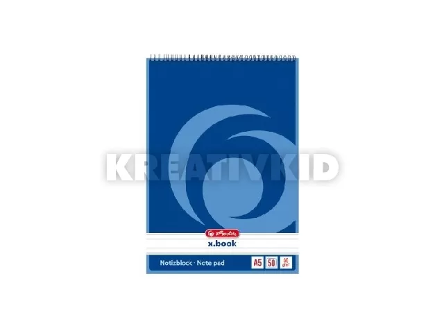 Spirálblokk A5 / 50 lap vonalas