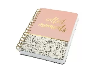 Spirálfüzet, 168x215 mm, pontrácsos, 120 lap, keményfedeles, SIGEL 