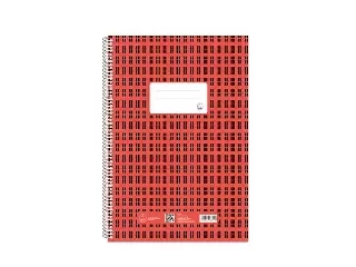 Spirálfüzet, A4, franciakockás, 70 lap, FŰZFŐI 