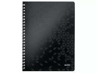 Spirálfüzet, A4, kockás, 80 lap, LEITZ 