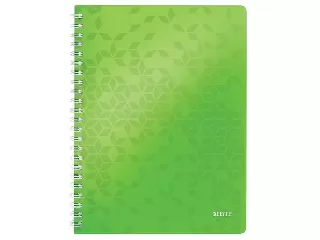 Spirálfüzet, A4, kockás, 80 lap, LEITZ 