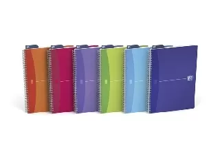 Spirálfüzet, A4, kockás, 90 lap, OXFORD, 