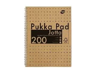 Spirálfüzet, A4, vonalas, 100 lap, PUKKA PAD 