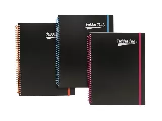 Spirálfüzet, A4+, vonalas, 100 lap, PUKKA PAD, 