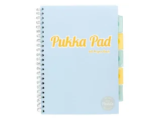 Spirálfüzet, A4, vonalas, 100 lap, PUKKA PAD 