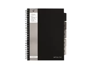 Spirálfüzet, A4, vonalas, 125 lap, PUKKA PAD 