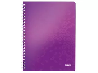 Spirálfüzet, A4, vonalas, 80 lap, LEITZ 