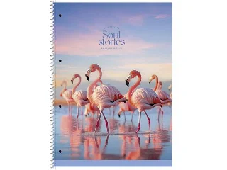 Spirálfüzet, A4+, vonalas, 80 lap, SHKOLYARYK