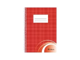 Spirálfüzet, A5, kockás, 70 lap, VICTORIA