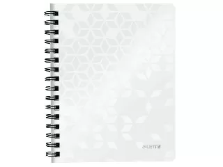 Spirálfüzet, A5, kockás, 80 lap, LEITZ 