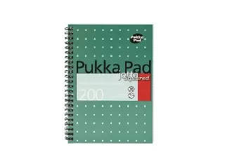 Spirálfüzet, A5, vonalas, 100 lap, PUKKA PAD, 
