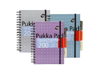 Spirálfüzet, A5, vonalas, 100 lap, PUKKA PAD