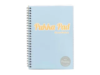 Spirálfüzet, A5, vonalas, 100 lap, PUKKA PAD 