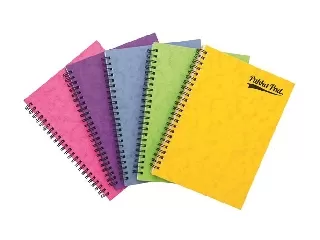 Spirálfüzet, A5, vonalas, 60 lap, PUKKA PAD 