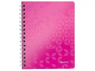 Spirálfüzet, A5, vonalas, 80 lap, LEITZ 