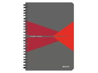 Spirálfüzet, A5, vonalas, 90 lap, PP borító, LEITZ 