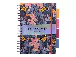 Spirálfüzet, B5, vonalas, 100 lap, PUKKA PAD 