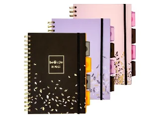 Spirálfüzet, B5, vonalas, 100 lap, PUKKA PAD