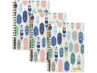 Spirálfüzet, B5, vonalas, 80 lap, FSC, PUKKA PAD