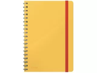 Spirálfüzet, B5, vonalas, 80 lap, LEITZ, 