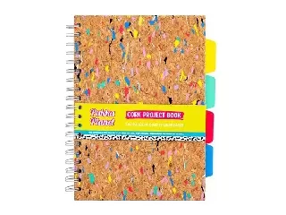 Spirálfüzet, B5, vonalas, elválasztóval, 100 lap, PUKKA PADS 