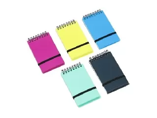 Spirálnotesz, 75x125 mm, vonalas, VIQUEL 