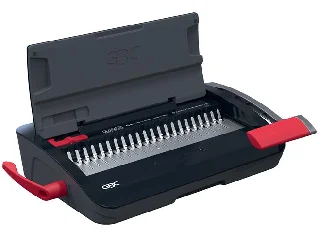 Spirálozógép, műanyag spirálkötéshez, manuális, 165 lap, GBC 