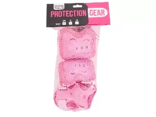 Sport védőfelszerelés lányoknak, 6 részes, M-es méret