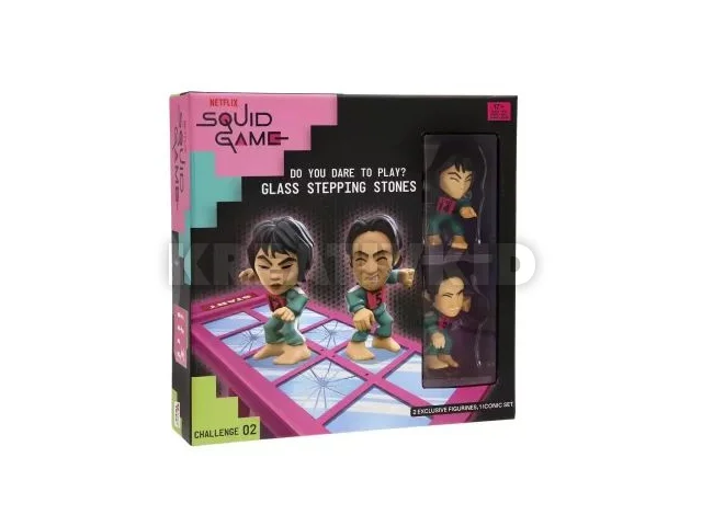 Squid Game: Üveg lépőkövek játékszett
