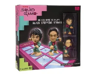 Squid Game: Üveg lépőkövek játékszett